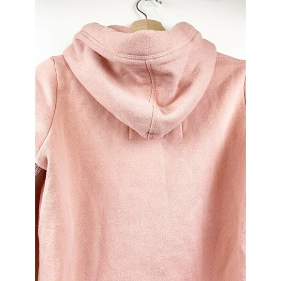 Superdry Womens Track And Field Hoodie Pink 6 - Picture 7 of 12